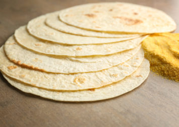 corn or flour tortillas