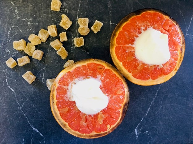Broiled Grapefruit Recipe