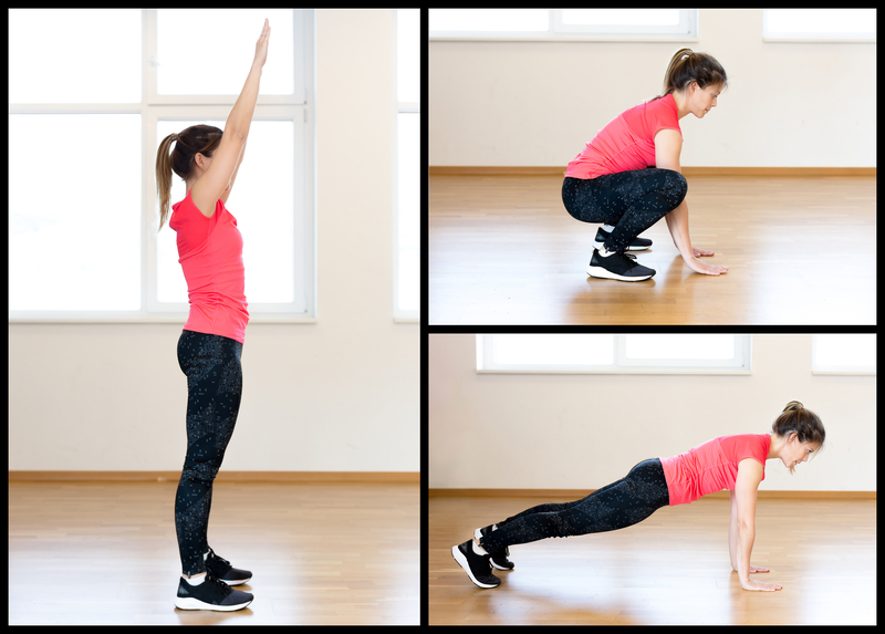 4-Minute Burpee Workout