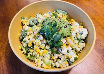 Grilled Corn Avocado Summer Salad Recipe