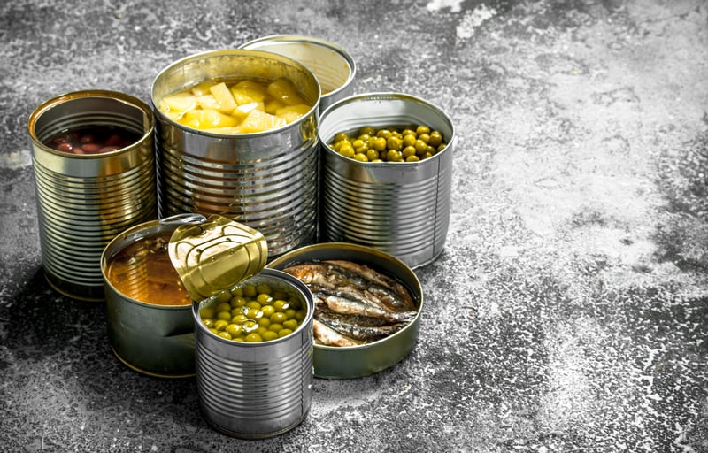 healthiest canned foods