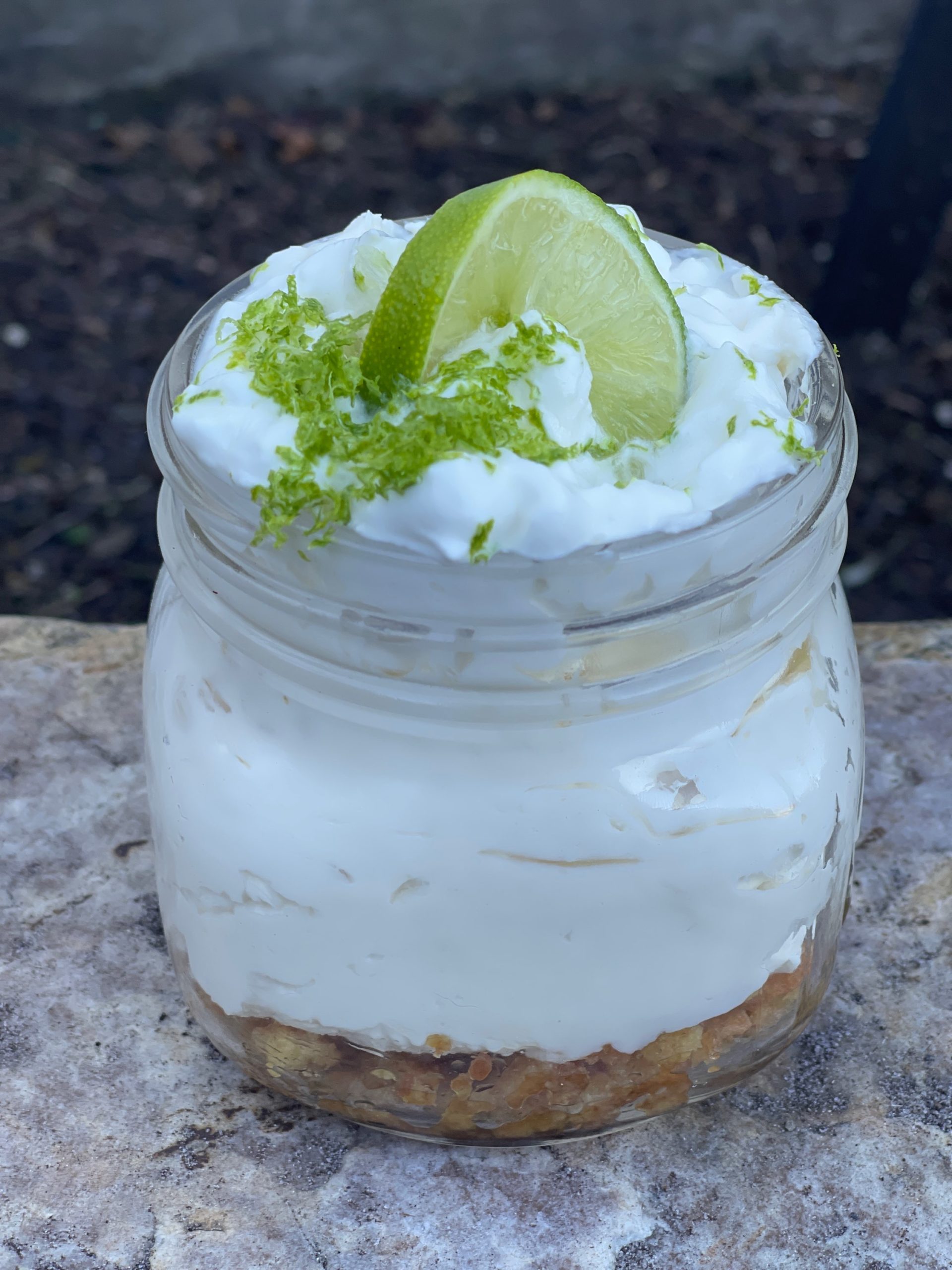 Key Lime Pie in a Jar