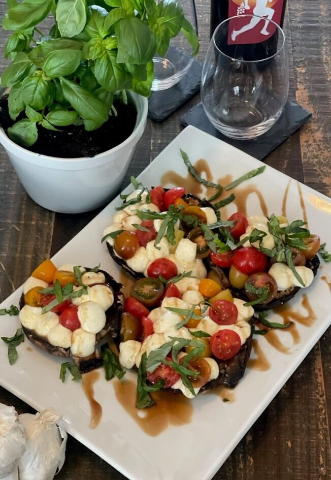 Insalata Caprese Stuffed Portabella Mushrooms Recipe - BioTrust