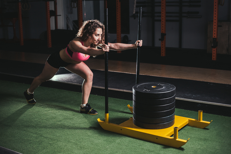 What is hyrox sled push