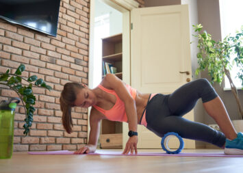 recovery hacks for sore muscles includes foam rolling