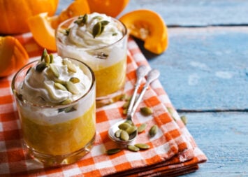 Whipped Cottage Cheese and Pumpkin Delight