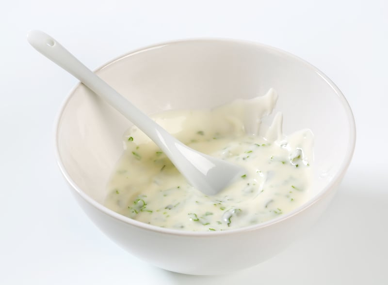 creamy, protein-packed dressing