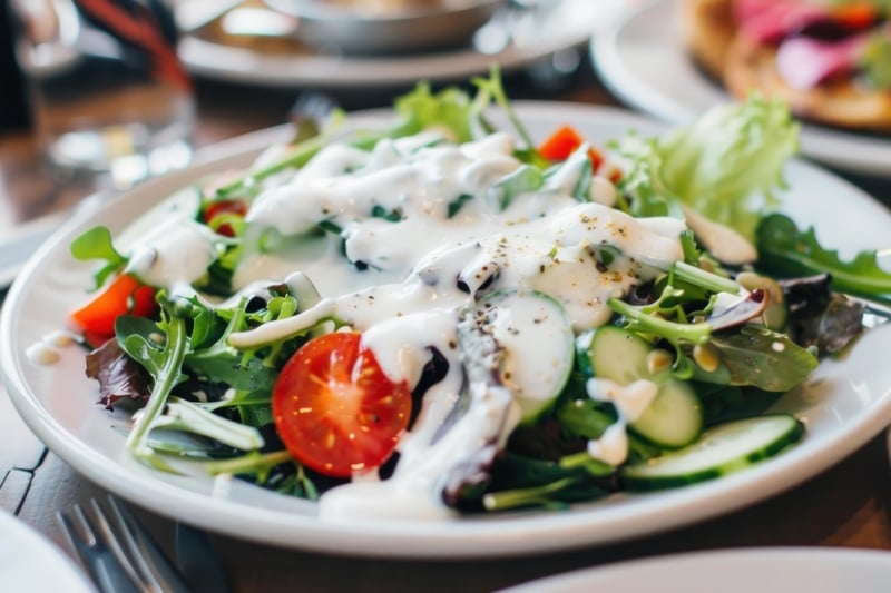 creamy, protein-packed dressing