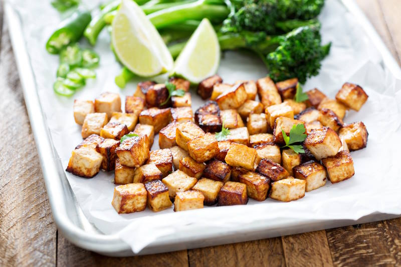 tofu tray bake